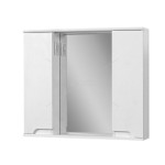 Дзеркало 800х730 біле без ручки ЛЕД ДЗ0480