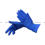 Перчатки гумові сині M 1 пара 0321