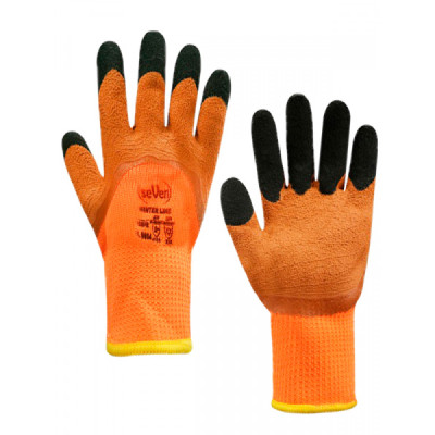 Перчатки піна утеплені помаранчеві GL-0412 17324