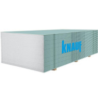 Гіпсокартон вологостійкий стіна Knauf 2500x1200х12,5 мм (Siniat) 19235