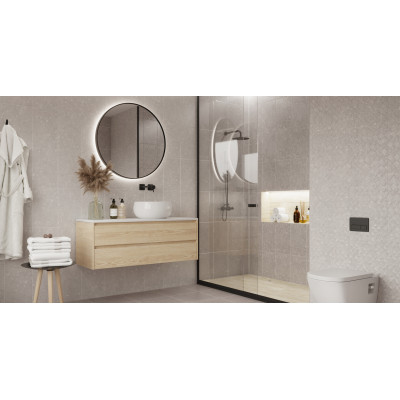 Плитка керам.400х400мм Pavimento св. сіра 19389 Україна