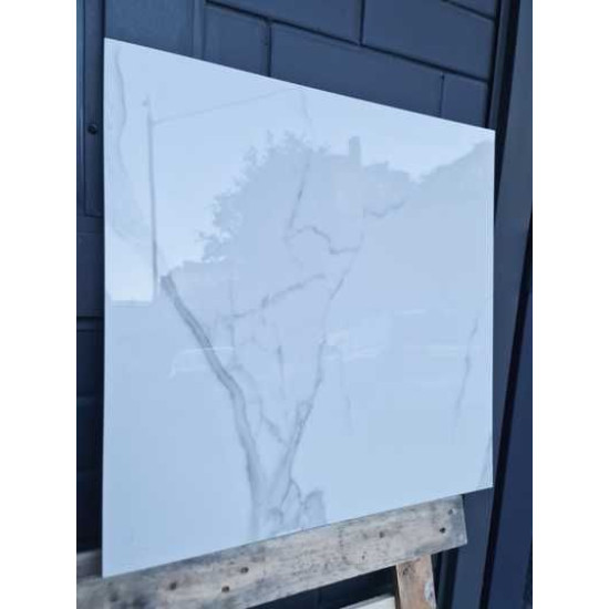Плитка керамічна CARRARA WHITE 600х600х8 Mat RN 19467 Україна