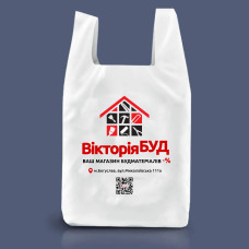 Пакет Вікторія-Буд білий 75х45 1500240