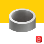 Кільце бетонне (половина) д96 19551