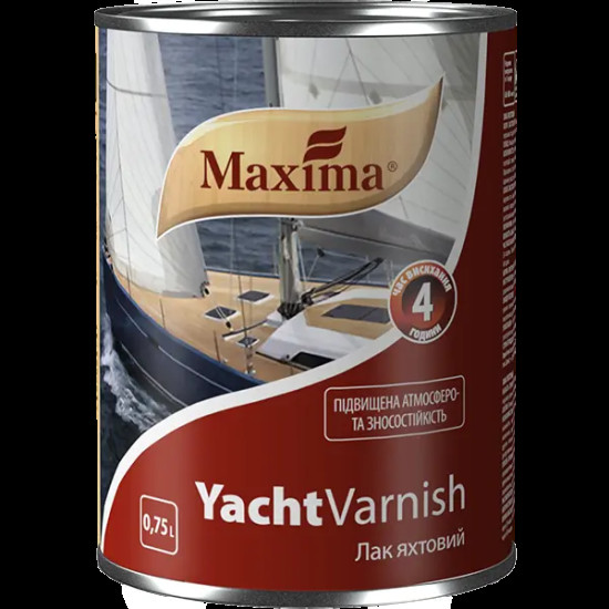 Лак яхтовий глянсовий 33332 Maxima Україна 0,75л(р)