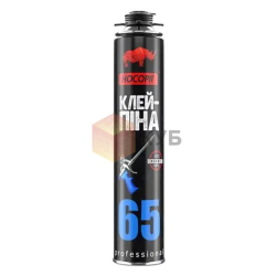 Піна-клей проф НОСОРІГ 850гр.всесезонна 33539