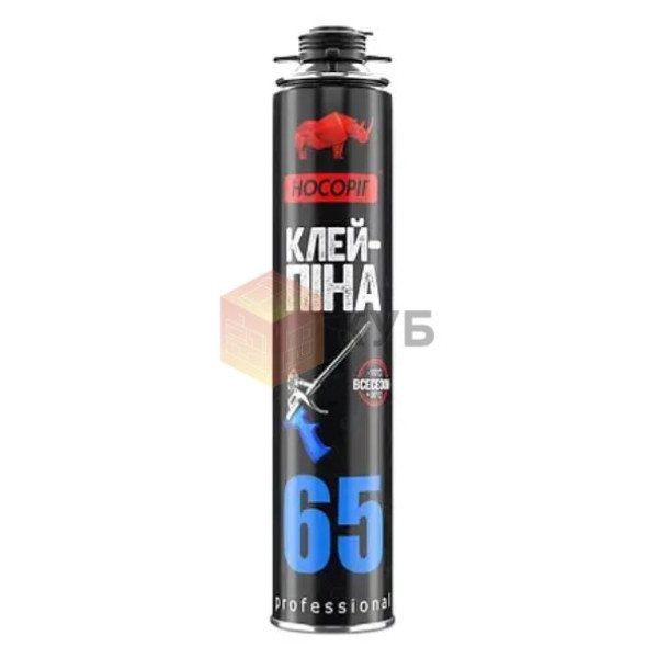 Піна-клей проф НОСОРІГ 850гр.всесезонна 33539