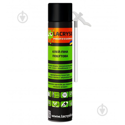 Піна-клей Lacrysil ручна 800мл 39790