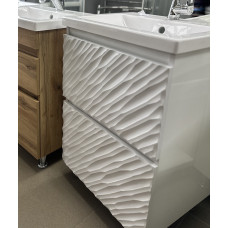 Раковина+тумба 60см МД-3 (шагрень біла) (Харків) 10741