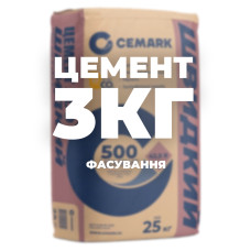 Цемент швидкий 3кг Кам'янець-Подільський 27766