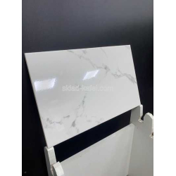 Плитка керамічна Arctic Stone White Glossy 25х40см 19655