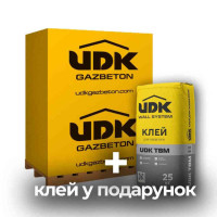 Газоблок стіна ЖОВТИЙ UDK 20х30х60см (50шт/уп) (без бонусів) продаж палетами