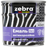 Емаль антикорозійна 3в1 темно-коричнева 33148 ЗІП Україна 2л(р)