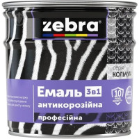 Емаль антикорозійна 3в1 темно-вишнева 33452 ЗІП Україна 750мл(р)