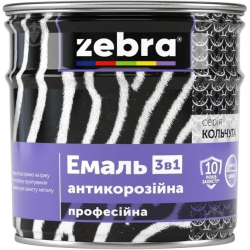 Емаль антикорозійна 3в1 темно-вишнева 33452 ЗІП Україна 750мл(р)