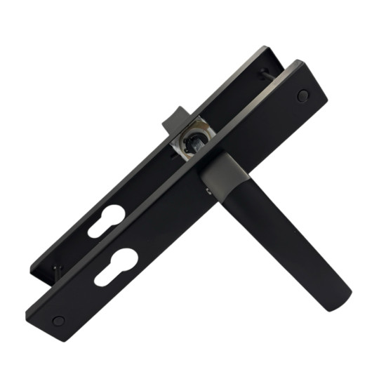 Замок врізний Hisar 155-25+Hisar izmir ET85 Black 34mm 47416