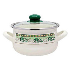 Каструля емаль 2,1л Оливка 152296