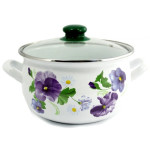 Каструля емаль ІТ 4197А-22 5.1л 72849 Україна