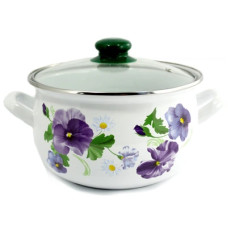 Каструля емаль ІТ 4197А-22 5.1л 72849 Україна