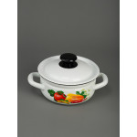 Каструля емаль 1,5л з малюнком