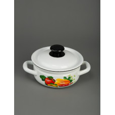 Каструля емаль 1,5л з малюнком