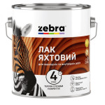 Лак яхтовий  глянс. 0.4кг Zebra ЗІП Україна