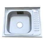 Мойка нерж накладна 50х60см