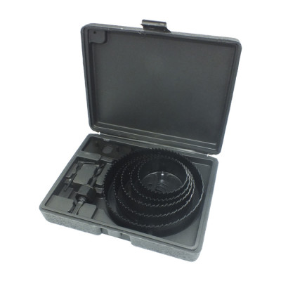 Набір пил кільцевих 8 предм. адаптер WERK 99733