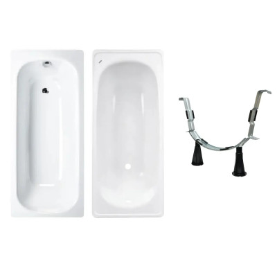 Ванна емаль сталева 170х70х39 Pro Steel з ніжками 10764