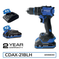 Акумуляторний шуруповерт CDAX-21BLH Zegor 67840