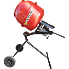 Бетонозмішувач EW4150 бак 150л 550Вт вага 55 кг  готова суміш 85л FORTE(редуктор висока)