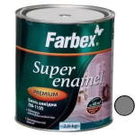 Емаль сіра 0,25кг Farbeх 3300117