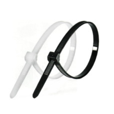 Хомут монтажний 3х100 HAISSER чор/біл нейлон (за 1шт, 100/уп) 391183