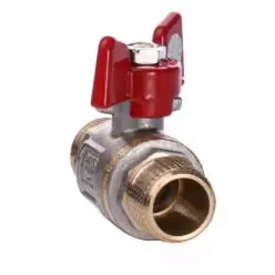 Кран кульовий 1/2 PROFESSIONAL QР152 РN40 з/з(Гейзер) метел. 27542