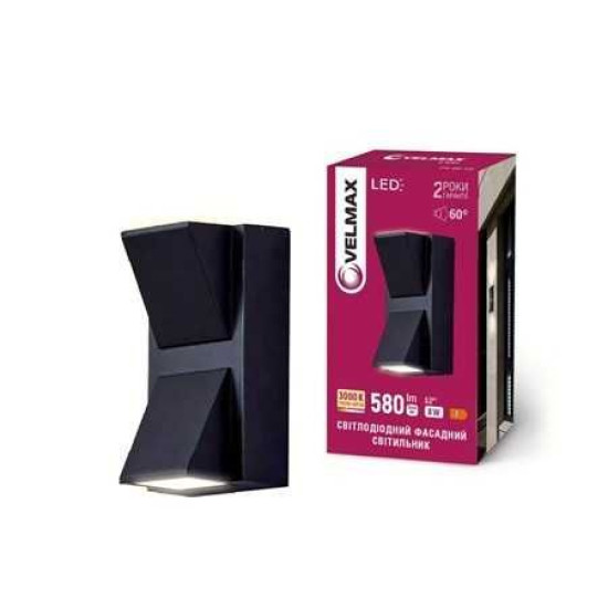 Світильник LED Velmax 8W 3000K IP54 230V 24-62-17 85158