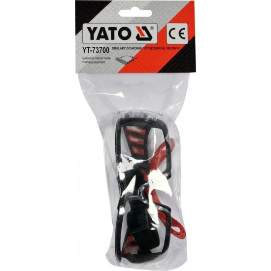 Окуляри захисні YATO прозорі YT-73700 179731