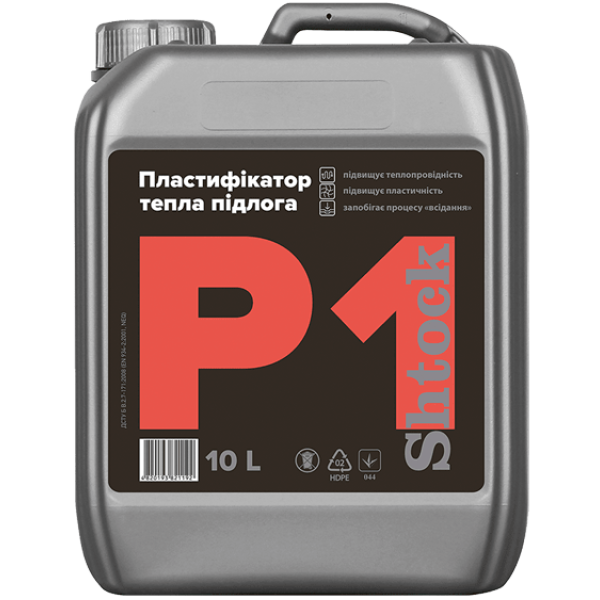 Пластифікатор Shtock P-1 10л Тепла підлога 391197