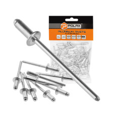 Закльопка  алюм. Полакс 4.0х12мм 37-010 390042