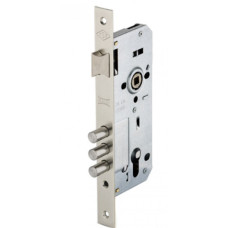 Замок врізний KALE 152-3MR 45mm нікель (без планки)