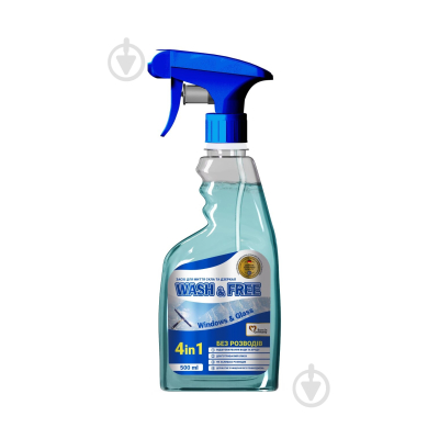 Засіб для скла Wash Free 0,5л курок 30407