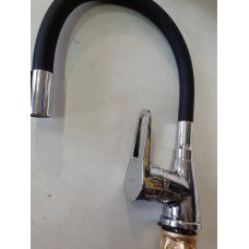 Змішувач Zegor кухня бок SOP4-F045X з гусаком силікон 057 10505