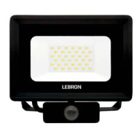 Прожектор світлодіодний Леброн 30W з датчиком руху IP65 17-12-23 68662