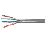 Інтернет кабель UTP Cat5E 4PR CCA 0.50внутр за1м 82024