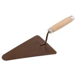 Кельма бетонщика трикутна з дерев ручкой велика 200х150мм 100-022