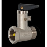 Клапан до бойлера стравлюючий з ручкою НТ159