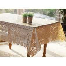 Клейонка Лейс Ажур бежева 1500231