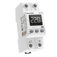 Реле напруги DigiTOP VP16A M2W 2 модуля  білий інд. 68631