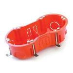 Коробка 2х для гіпсокартону 130х60х45 КЕ504 68-02-32/42