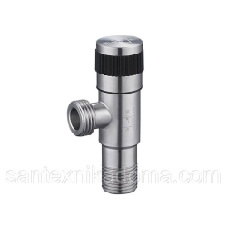 Кран до пральної машини 1/2х1/2 Solone НЕРЖ DF-1022 27035