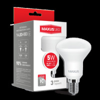 Лампочка LED Q-MAX 5w е14 яскраве світло R50